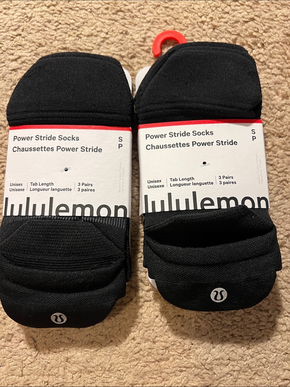 Lululemon Power Stride Socks x 2